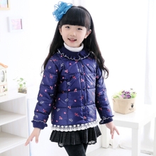 DM5710014 เสื้อโค้ทเด็กผู้หญิงเกาหลี คอกลม กระดุมหน้า ผ้าผสมขนสัตว์ อบอุ่นมาก (พ