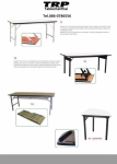 Half folding table with wheels,Round,Table Meetting,Table Banquet,โต๊ะกลมพับครึ่