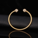 กำไลข้อมือทอง /ทองคำขาว 18k gold filled ประดับเพชร CZ สวยมากค่ะ