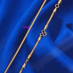 สร้อยคอทองคำ 18k gold filled ดีไซน์หรู การันตีคุณภาพ ขนาด 600x3 มิลลิเมตร