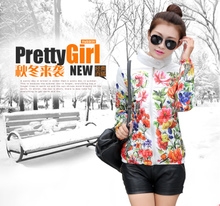 CW5712008 เสื้อโค้ทเกาหลี ดอกไม้หวานแต่งเฟอร์อบอุ่นมาก (พรีออเดอร์) รอ 3 อาทิตย์