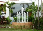 น้ำพุหน้าโรงแรม Crystal Jade Hotel ระยอง