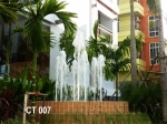 น้ำพุหน้าโรงแรม Crystal Jade Hotel ระยอง