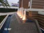 น้ำพุ ฮวงจุ้ย หน้าโครงการ KIRITARA Spa & Massage ที่ ถ.สุขาภิบาล 5 ใกล้ตลาดออเงิน