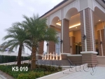 น้ำพุ ฮวงจุ้ย หน้าโครงการ KIRITARA Spa & Massage ที่ ถ.สุขาภิบาล 5 ใกล้ตลาดออเงิน
