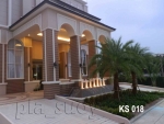 น้ำพุ ฮวงจุ้ย หน้าโครงการ KIRITARA Spa & Massage ที่ ถ.สุขาภิบาล 5 ใกล้ตลาดออเงิน