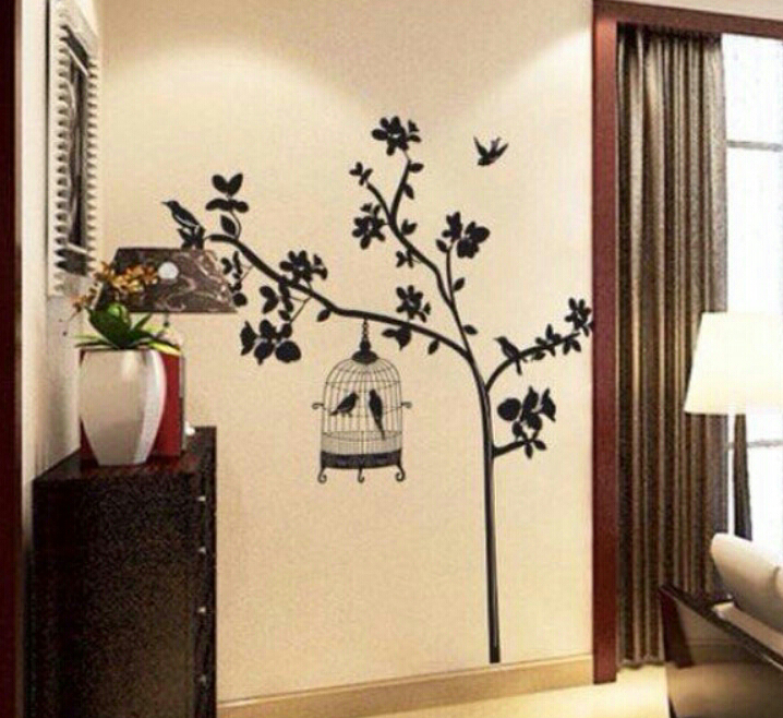 สติ๊กเกอร์ติดผนังบ้าน 60*90 ซม.