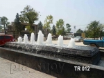 บ่อน้ำพุ หน้าโรงแรม The River ที่ จ.นครพนม