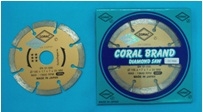 ใบเพชร CORAL ขนาด 105 (4')x1.7x8x20-16 MM