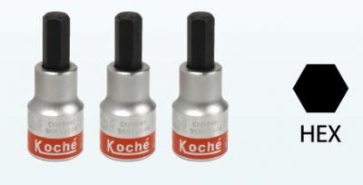ลูกบล็อกเดือยโผล่ Koche 6 เหลี่ยมสั้น / ความยาว 60 mm