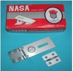 สายยูเหล็ก NASA สีฝุ่นบรอนหนาพิเศษ พร้อมตะปูควง