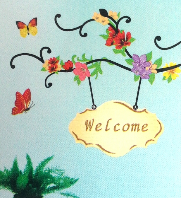 welcome 33x60 cm.