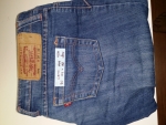 LEVI'S 501 ตะเข็บคู่ กระดุม ขาทรงกระบอก SIZE 36*30