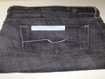 7 FOR ALL  MANKIND  Size 30 Black ตะเข็บคู่