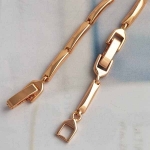 สร้อยข้อมือทองอิตาลี 18k gold filled ประดับเพชร CZ สีหวาน ดีไซน์น่ารัก สวยมากค่ะ
