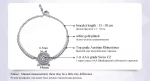 สร้อยข้อมือทองคำขาว 18k gold filled ประดับเพชร CZ ดีไซน์หรู สวยมากค่ะ