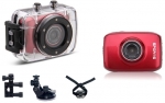 กล้องติดรถจักรยานยนต์-กีฬา Action Camcorder D10