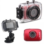 กล้องติดรถจักรยานยนต์-กีฬา Action Camcorder D10