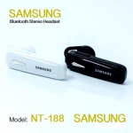 หูฟัง บลูทูธ เชื่อมต่อโทรศัพท์ พร้อมกัน 2 เครื่อง Samsung NT-188 Stereo Headset