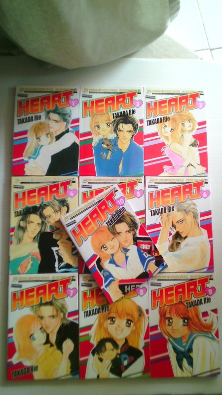 HEART 10 เล่มจบ / TAKADA RIE /////ขายแล้วค่ะ