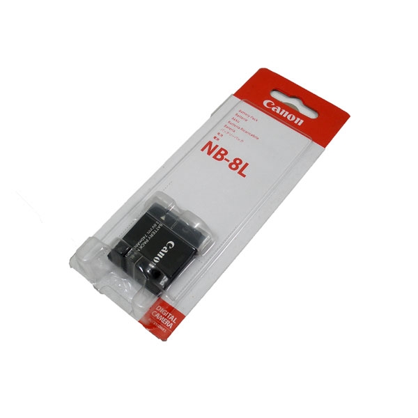 แบตเตอรี่กล้อง ยี่ห้อ Canon NB-8L ความจุ 740 mAh