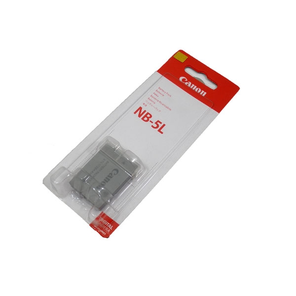 แบตเตอรี่กล้อง ยี่ห้อ Canon NB-5L ความจุ 1120 mAh