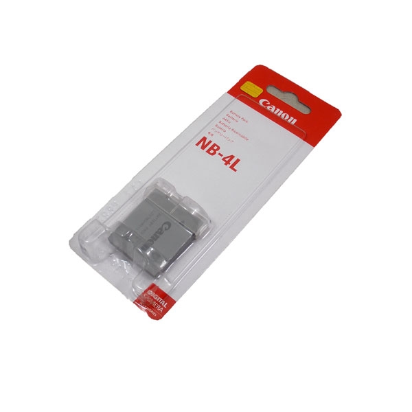 แบตเตอรี่กล้อง ยี่ห้อ Canon NB-4L ความจุ 760 mAh