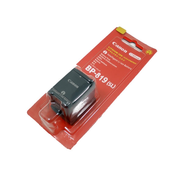 แบตเตอรี่กล้อง ยี่ห้อ Canon BP-819 ความจุ 1780 mAh