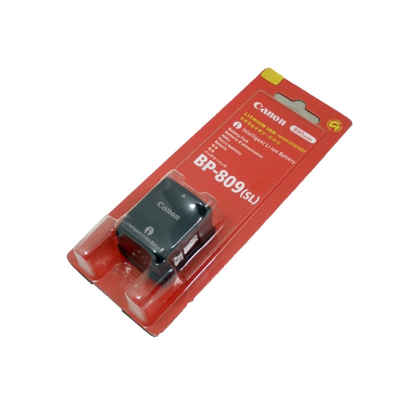 แบตเตอรี่กล้อง ยี่ห้อ Canon BP-809 ความจุ 890 mAh