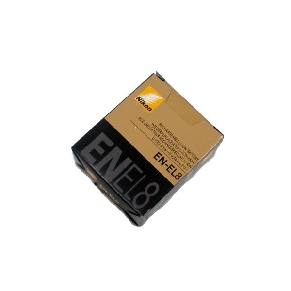 แบตเตอรี่กล้อง ยี่ห้อ Nikon EN-EL8 ความจุ 730 mAh