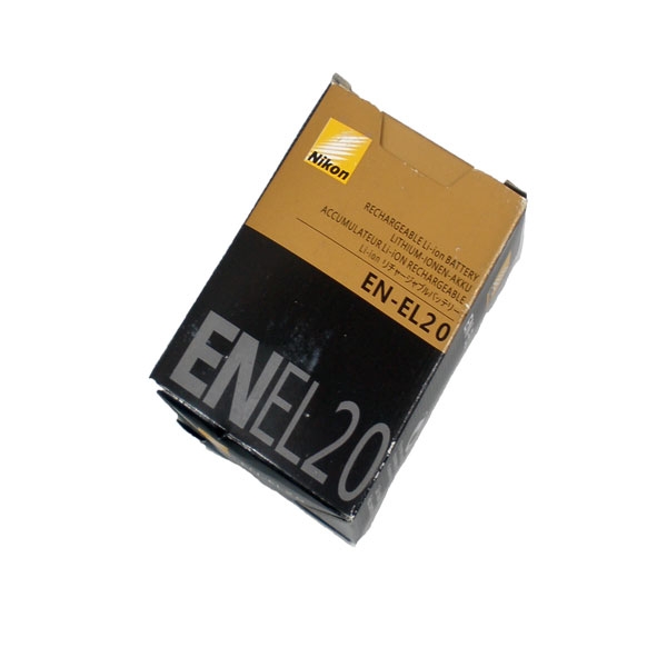 แบตเตอรี่กล้อง ยี่ห้อ Nikon EN-EL20 ความจุ 1.02Ah