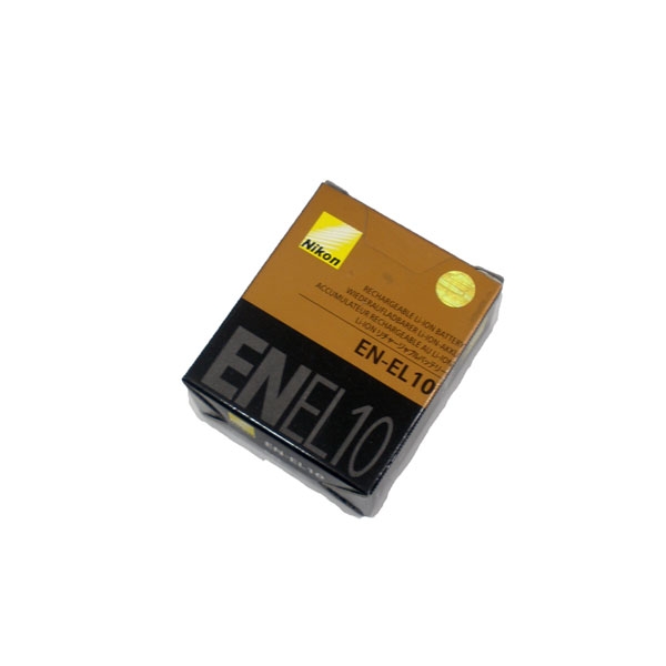 แบตเตอรี่กล้อง ยี่ห้อ Nikon EN-EL10 ความจุ 740 mAh