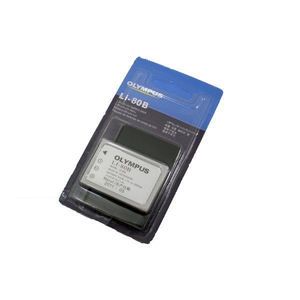 แบตเตอรี่กล้อง ยี่ห้อ Olympus LI-80B ความจุ 650 mAh