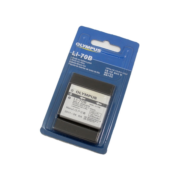 แบตเตอรี่กล้อง ยี่ห้อ Olympus LI-70B ความจุ 650 mAh