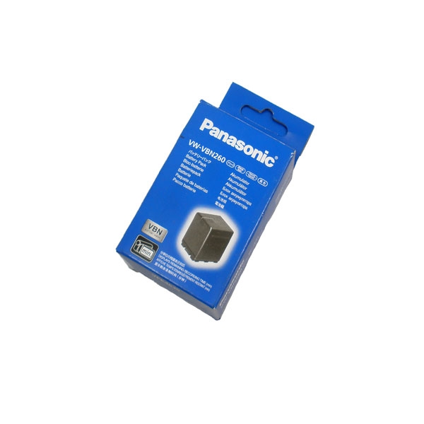 แบตเตอรี่กล้อง ยี่ห้อ Panasonic VW-VBN260 ความจุ 2500 mAh