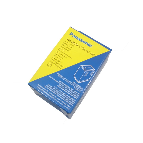แบตเตอรี่กล้อง ยี่ห้อ Panasonic VW-VBG6 ความจุ 5400 mAh