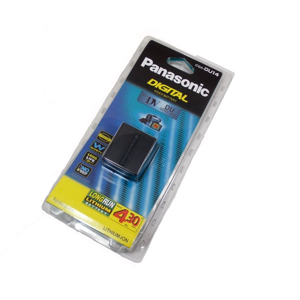 แบตเตอรี่กล้อง ยี่ห้อ Panasonic CGA-DU14 ความจุ 1360 mAh