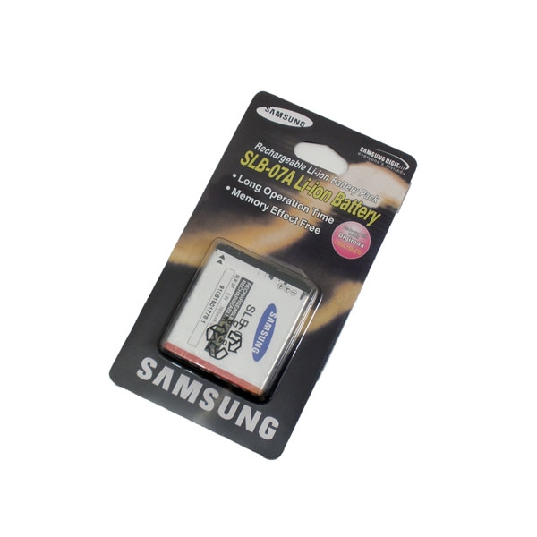 แบตเตอรี่กล้อง ยี่ห้อ Samsung SLB-07A ความจุ 720 mAh