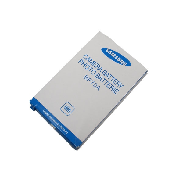แบตเตอรี่กล้อง ยี่ห้อ Samsung SLB-BP70A ความจุ 740 mAh