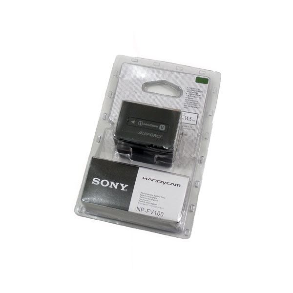 แบตเตอรี่กล้อง ยี่ห้อ Sony NP-FV100 ความจุ 3700 mAh