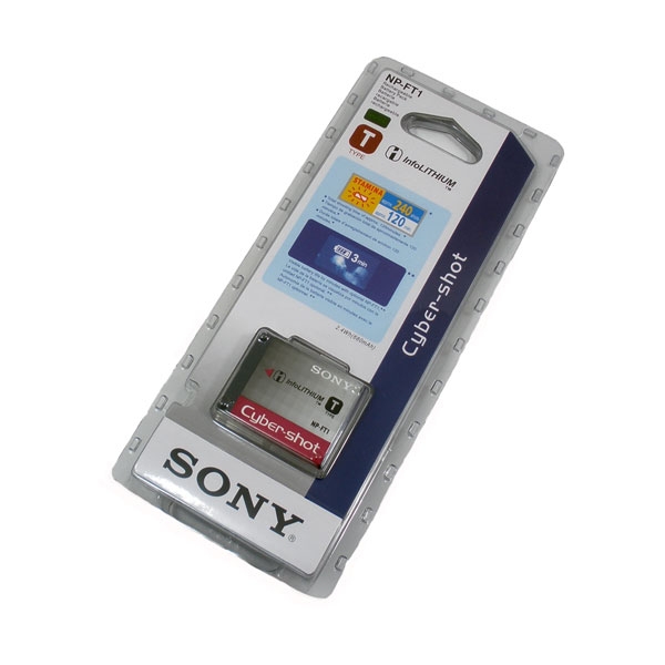 แบตเตอรี่กล้อง ยี่ห้อ Sony NP-FT1 ความจุ 680 mAh