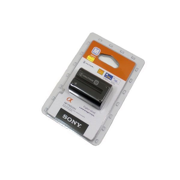 แบตเตอรี่กล้อง ยี่ห้อ Sony NP-FM500 ความจุ 1650 mAh