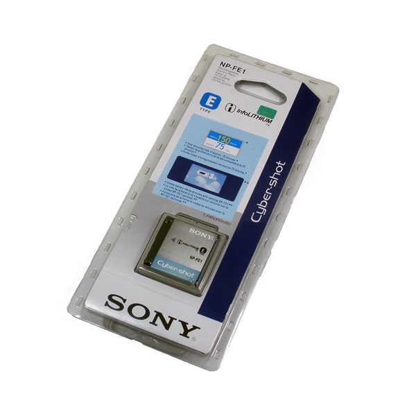 แบตเตอรี่กล้อง ยี่ห้อ Sony NP-FE1 ความจุ 450 mAh
