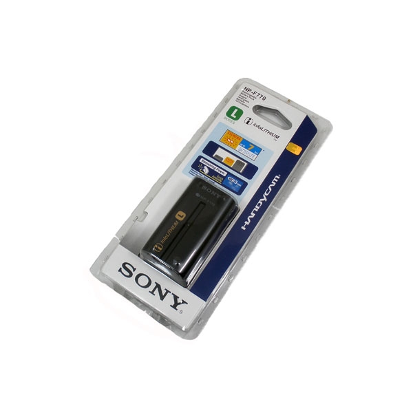 แบตเตอรี่กล้อง ยี่ห้อ Sony NP-F770 ความจุ 4400 mAh