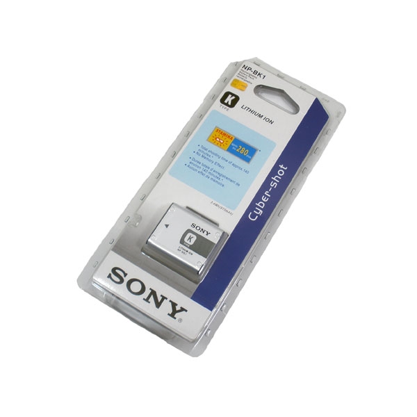 แบตเตอรี่กล้อง ยี่ห้อ Sony NP-BK1 ความจุ 970 mAh