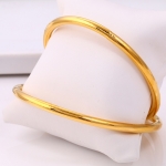 กำไลข้อมือทอง 18k gold filled สินค้านำเข้าดีไซน์หรูคลาสสิค