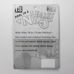 การ์ดอเนกประสงค์ Wallet Ninja Multi-Purpose 18-in-1