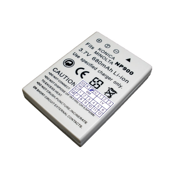 แบตเตอรี่ สำหรับกล้อง BenQ รหัสแบต NP900 (ความจุ 780mAh)