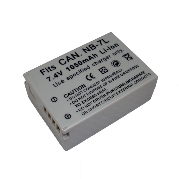 แบตเตอรี่ สำหรับกล้อง Canon รหัสแบต NB-7L (ความจุ 1050mAh)
