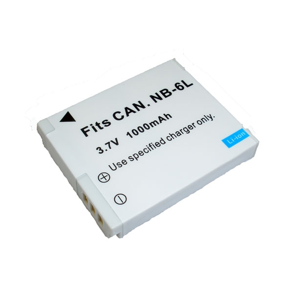 แบตเตอรี่ สำหรับกล้อง Canon รหัสแบต NB-6L (ความจุ 1000mAh)